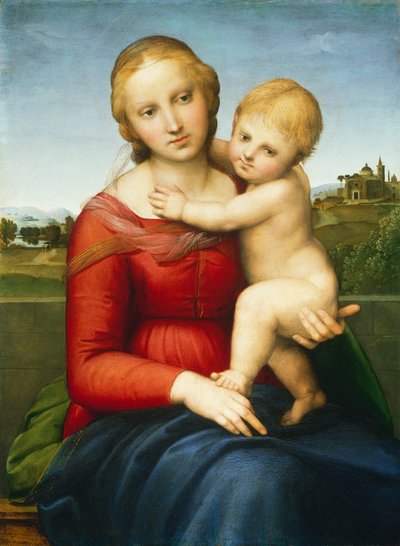 De Kleine Cowper Madonna door Raphael