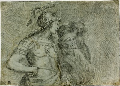 Alcibiades en Twee Filosofen door Raphael