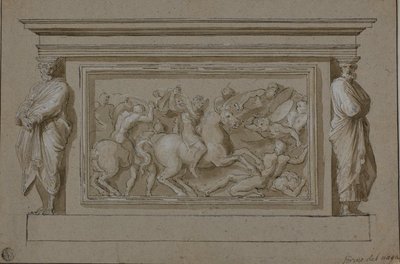 Ontwerp voor grafmonument voor de markies Francesco Gonzaga door Raphael