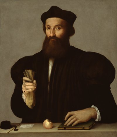 Portret van een Heer, 1530-50 door Raphael