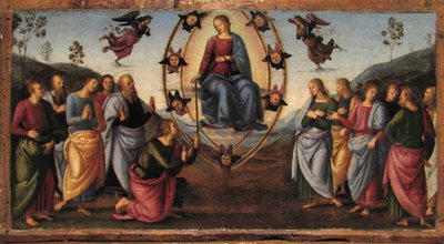 Predella Paneel van het Fano Altaarstuk door Raffaello Sanzio Raphael