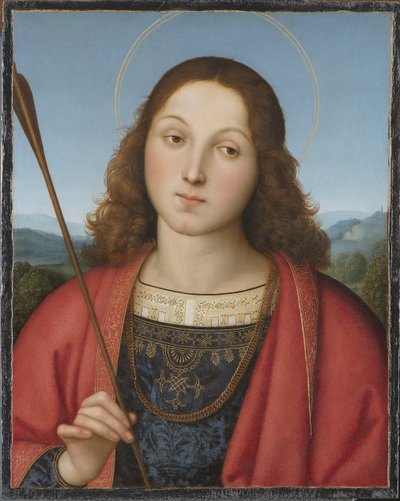 Sint Sebastiaan door Raffaello Sanzio Raphael