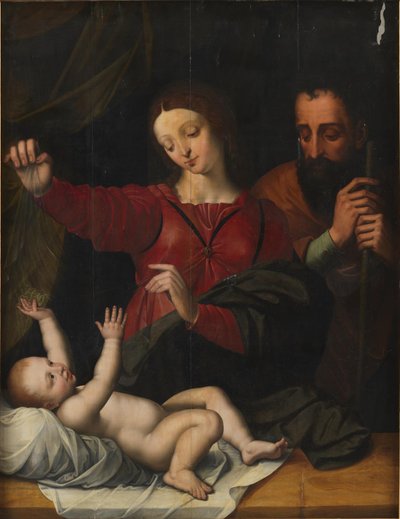 De Heilige Familie door Raphael