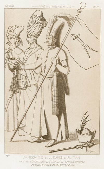 Janitsaarwacht van de Sultan door Raphael Jacquemin