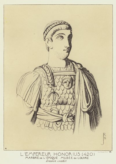 Keizer Honorius door Raphael Jacquemin