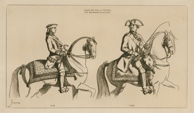 Lodewijk XVI, Koning van Frankrijk door Raphael Jacquemin