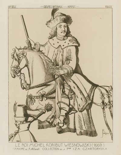 Michael Wisniowiecki, koning van Polen (1669) door Raphael Jacquemin