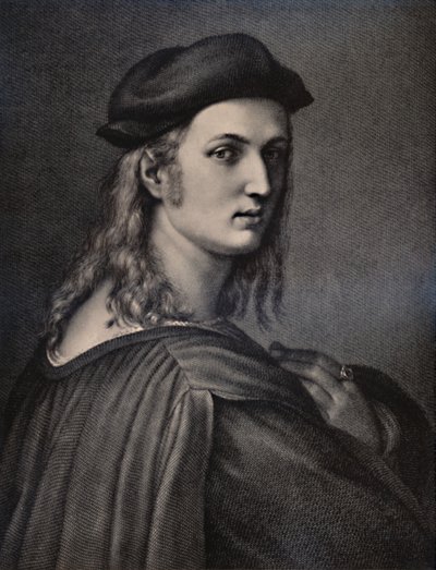 Rafaël Sanzio, Italiaanse renaissancekunstenaar, 18e of 19e eeuw 1894 door Raphael Morghen