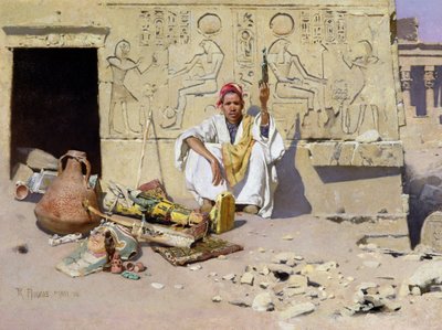 Onbekend Schilderij door Raphael von Ambros