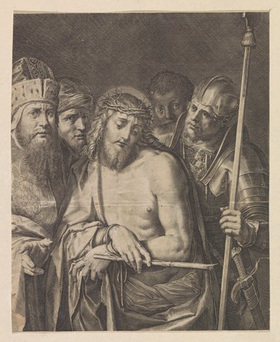 Ecce Homo door Raphaël Sadeler (I)