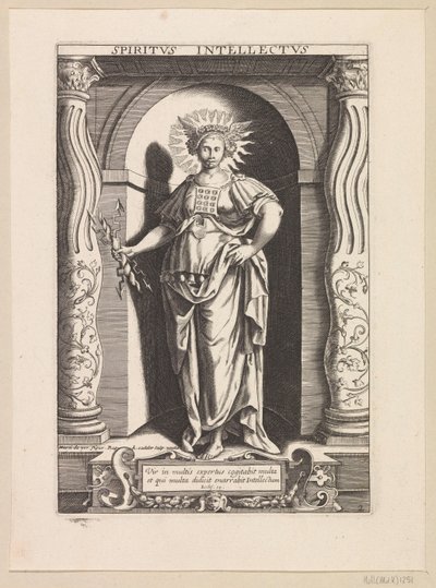 Gave van verstand door Raphaël Sadeler (I)