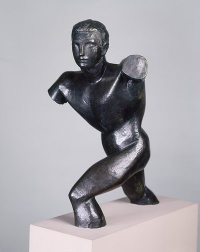 Torso van een jonge man door Raymond Duchamp Villon