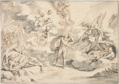 Aeolus gehoorzaamt Juno