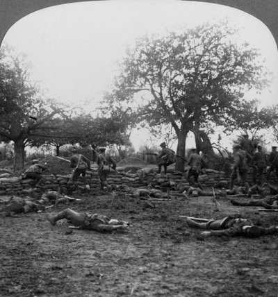 Eerste Wereldoorlog slagveldscène, 1914-1918 door Realistic Travels Publishers