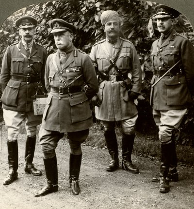 Sir John French, opperbevelhebber van de BEF, Frankrijk, Eerste Wereldoorlog (1914-1915) door Realistic Travels Publishers