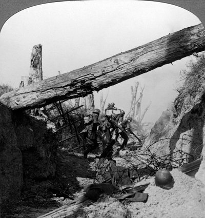 Loopgravenoorlog aan de Wotan-linie, Queant, Frankrijk, Eerste Wereldoorlog, 1917-1918 door Realistic Travels Publishers