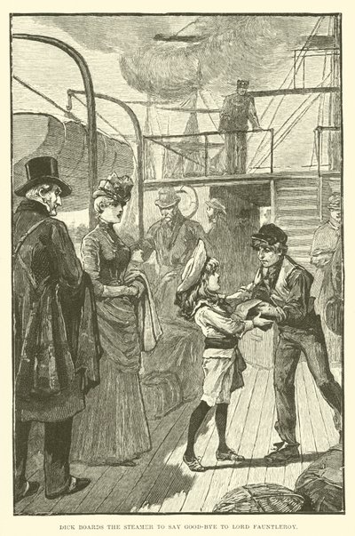 Illustratie voor Little Lord Fauntleroy door Reginald Bathurst Birch