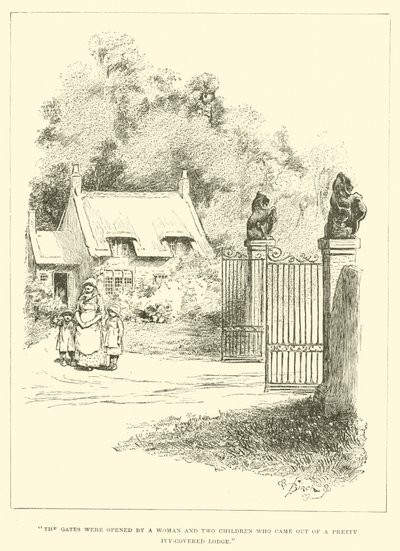 Illustratie voor Little Lord Fauntleroy door Reginald Bathurst Birch