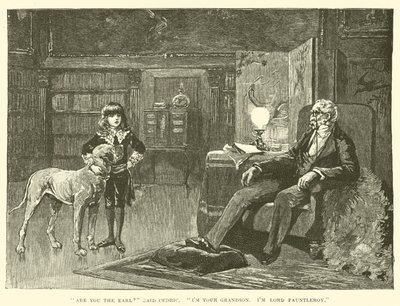 Illustratie voor Little Lord Fauntleroy door Reginald Bathurst Birch