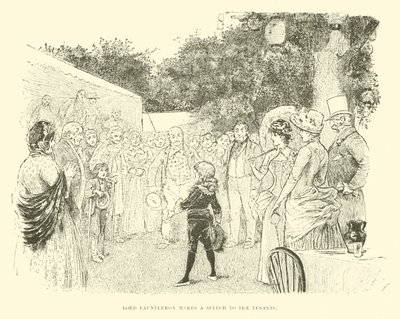 Illustratie voor Little Lord Fauntleroy door Reginald Bathurst Birch