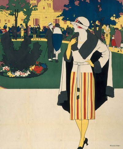 Bijgesneden versie van Harrogate, LNER poster door Reginald Edward Higgins