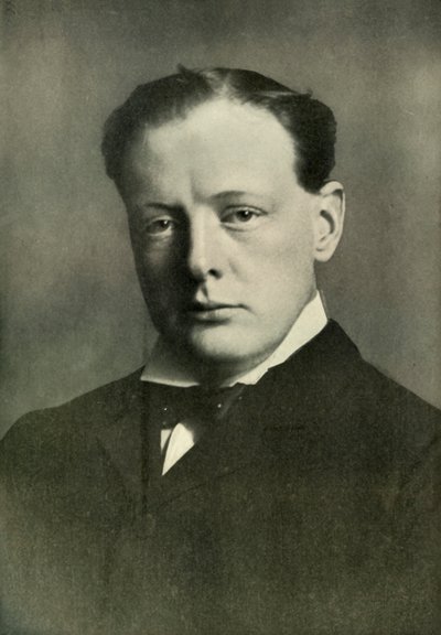 Winston Churchill Eerste Lord van de Admiraliteit, 1919 door Reginald Haines