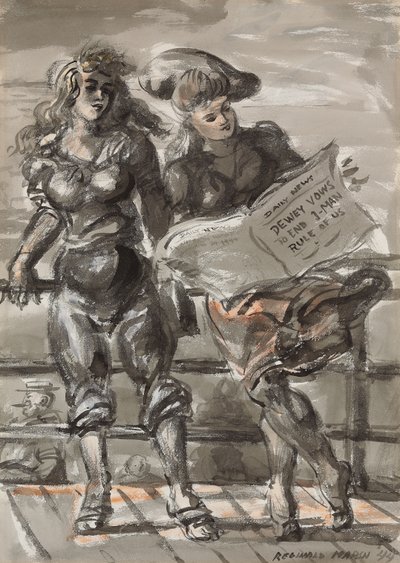 Dagelijks nieuws door Reginald Marsh