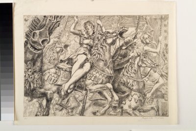 Merry-Go-Round (ets) door Reginald Marsh