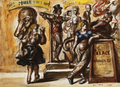 Paleis der Wonderen door Reginald Marsh