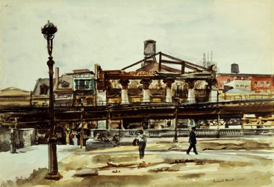 De El door Reginald Marsh