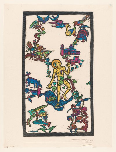 St. Franciscus van Assisi door Reijer Stolk (signed by artist)