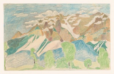 Berglandschap door Reijer Stolk