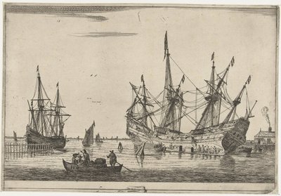 Waterdichtmaken van de romp van een schip door Reinier Nooms