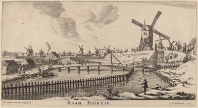 Raampoortje door Reinier Nooms, called Zeeman