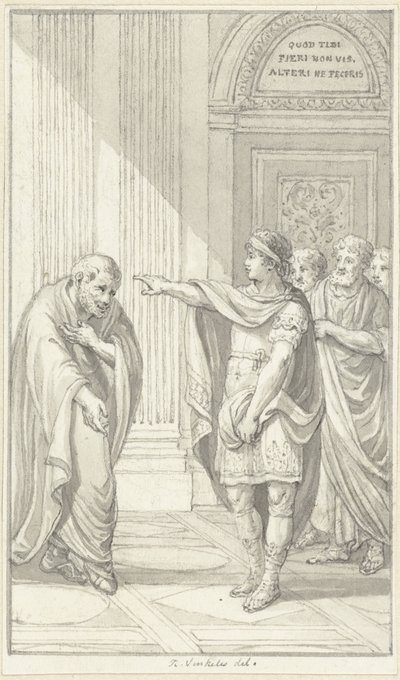Alexander Severus en Arabinus door Reinier Vinkeles (I)