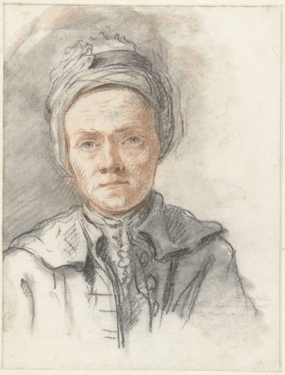 Portret van de tekenaar Jacob Cats door Reinier Vinkeles (I)