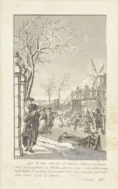 Winter door Reinier Vinkeles (I)