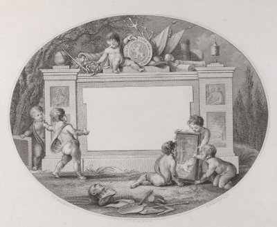 Handelskaart, 19e eeuw door Reinier Vinkeles