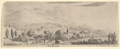 La Terre, uit De Elementen, 17e eeuw door Reinier Zeeman