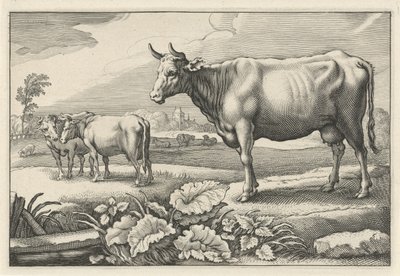 Weiland met koeien door Reinier van Persijn