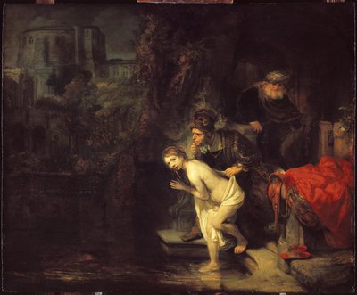 Susanna en de Ouderen door Rembrandt van Rijn