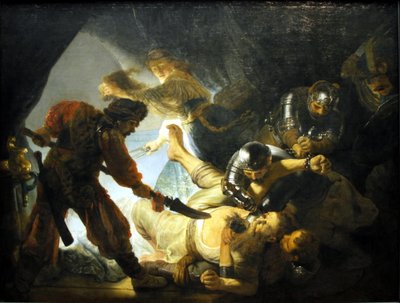 De verblinding van Simson door Rembrandt