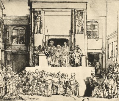 Ecce Homo door Rembrandt van Rijn