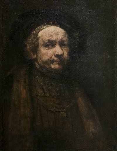 Zelfportret door Rembrandt Harmensz. van Rijn