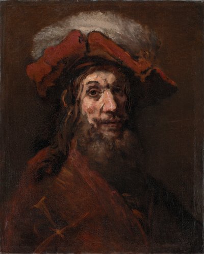 Schets voor De ridder met de valk, bekend als 