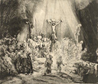 De Drie Kruisen door Rembrandt van Rijn