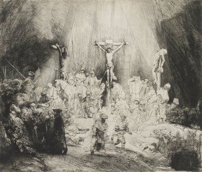 De Drie Kruisen door Rembrandt van Rijn