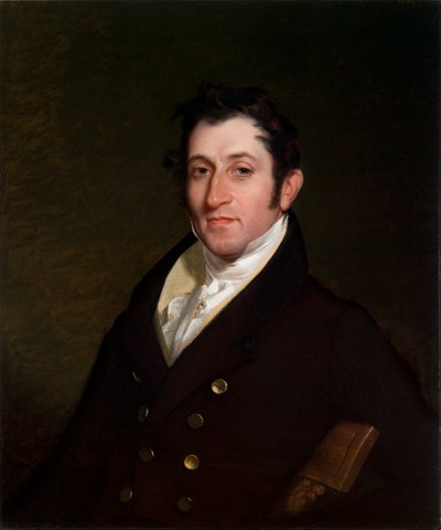 Kolonel Mendes Cohen door Rembrandt Peale