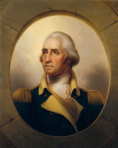 George Washington, ca. 1846 door Rembrandt Peale