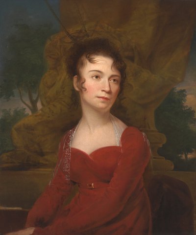 Juliana Westray Wood door Rembrandt Peale